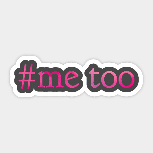 #metoo Sticker by Nerdify